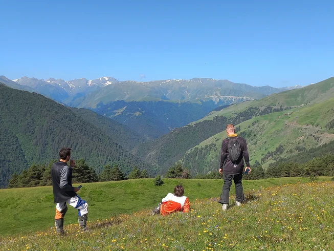 6 Day Guided Enduro Motorcycle Tour through Tusheti Alps and Kakheti Vine Region in Georgia photo 2