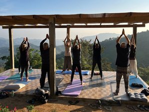 7 Day Yoga and Cultural Retreat with Elephants in a Remote Karen Hill Tribe Village, Thailand