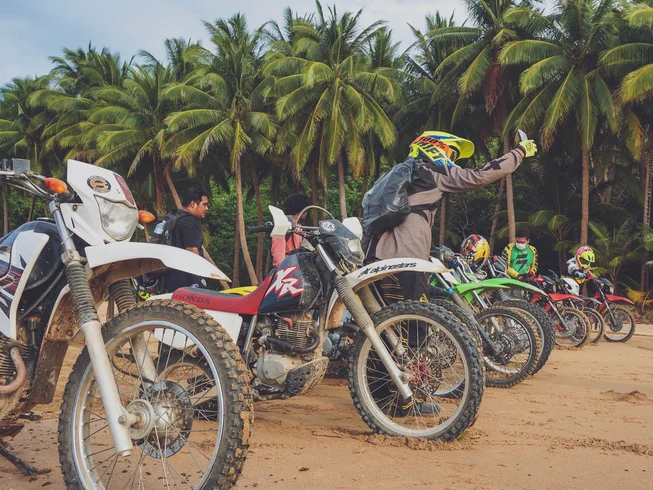 3 Day White Sand Beach Guided Motorcycle Tour in Palawan, Philippines