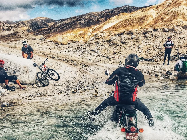 12 Day Upper Mustang Adventure Guided Motorcycle Tour in Nepal photo 8