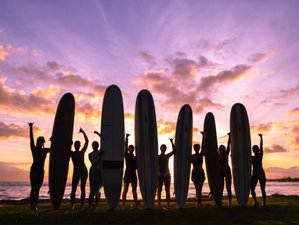 7 Day Intensive Surf and Yoga Retreat for Beginners in Luxury Villa in the Caribbean
