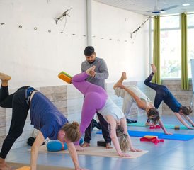 25 jours-200h en formation de professeur de yoga multi-style à Rishikesh, Inde - Photo 4