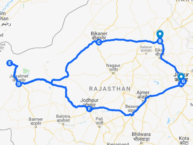 8 Day Desert of Rajasthan Guided Motorcycle Tour in India photo 10