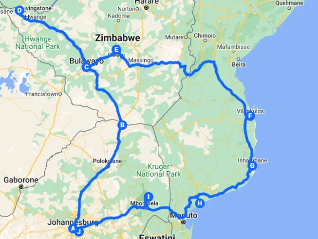 16 Day Motorbike Tour through South Africa, Zimbabwe, and Mozambique with Pre-tour Off-road Training photo 3