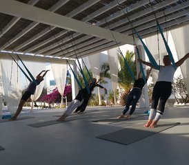 37 jours en stage de Fly Yoga au cœur de l'île de Syros, Grèce - Photo 1