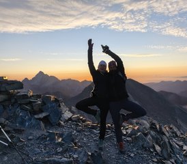 75 jours en hauteur avec un trek, randonnée et yoga transfrontalier entre France et Italie - Photo 1