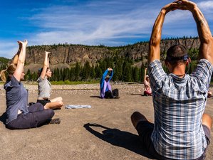 5 Day Stretch Out: Backpacking and Yoga Retreat in Yellowstone National Park, USA