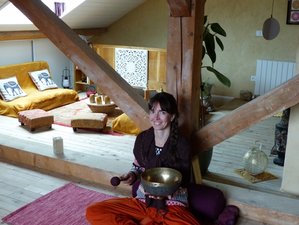 3 jours en retraite individuelle de yoga et vibrations sacrées pour femme dans le Vercors, France