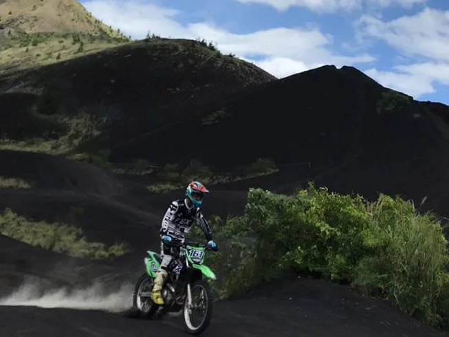 7-Hour Non-Residential Guided Kintamani Black Lava Motorcycle Day Tour in Bali, Indonesia