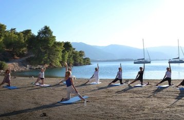 8-Daagse ´Glamping´ Yoga Vakantie aan Zee bij Poros