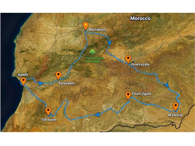 9 Day Guided Adventurous Off-Road Morocco Motorcycle Tour photo 3