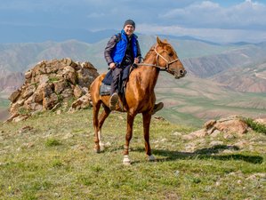 11 Tage Epische Reittour in Kirgisistan mit Seen, Bergen, Pferden und nomadischen Traditionen