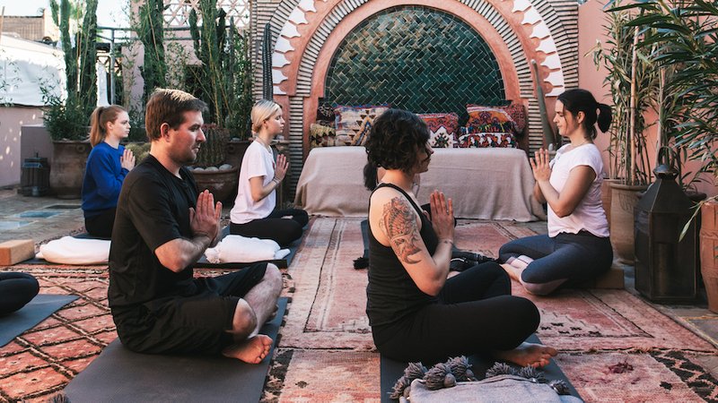 3 Day Yoga Retreat in Agafay Desert, Morocco