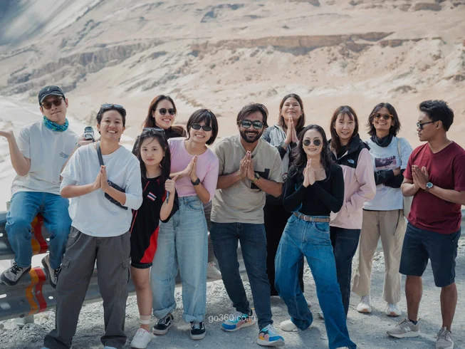 6 Day Leh to Leh Guided Motorcycle Tour in India