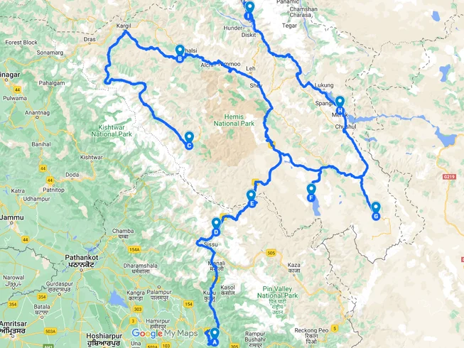 11 Day Lakes and Passes of Ladakh Motorcycle Tour - Offroad Motorcycle Tour in India photo 3