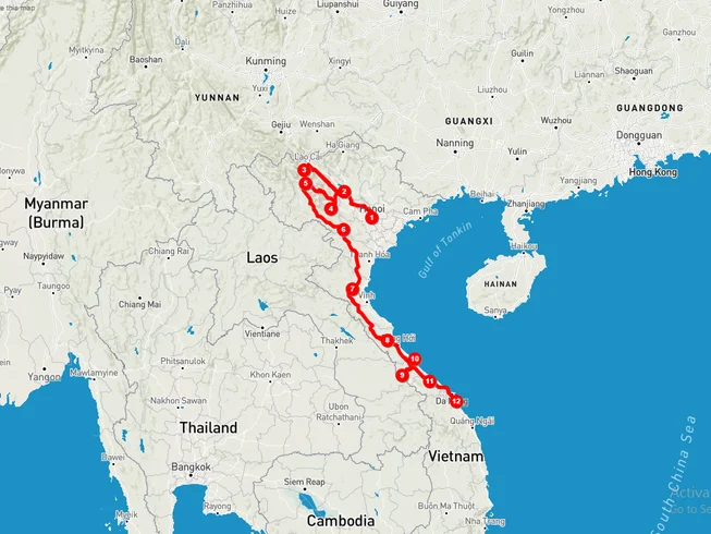 11 Day Vietnam Guided Motorcycle Tour From Hanoi to Hoi An via Sapa, Mai Chau, and DMZ photo 2