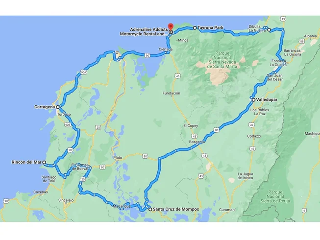 6 Day UNESCO Heritage Tour: Guided Motorcycle Tour of Cartagena and Northern Colombia photo 3
