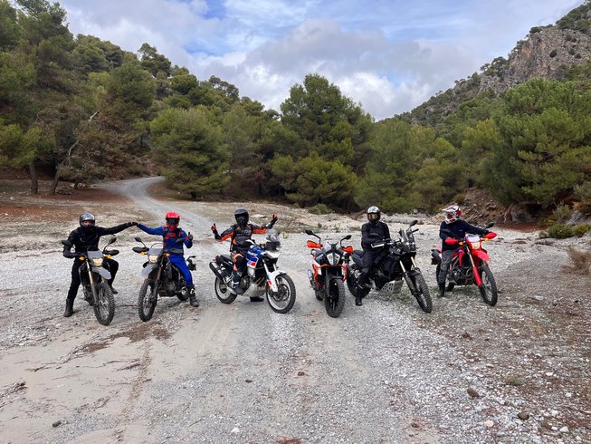 Day Guided Andalusia Unpaved Motorcycle Tour in Spain