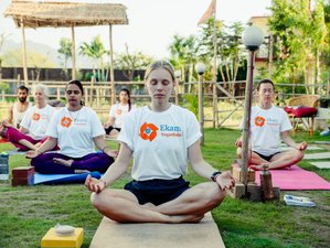 24 jours-200h en formation de professeur de yoga multistyles et sonothérapie à Rishikesh, Inde
