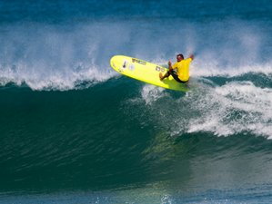 4 Day Longboard Surf Holiday in the Best Surf Spot in Rio De Janeiro, Brazil