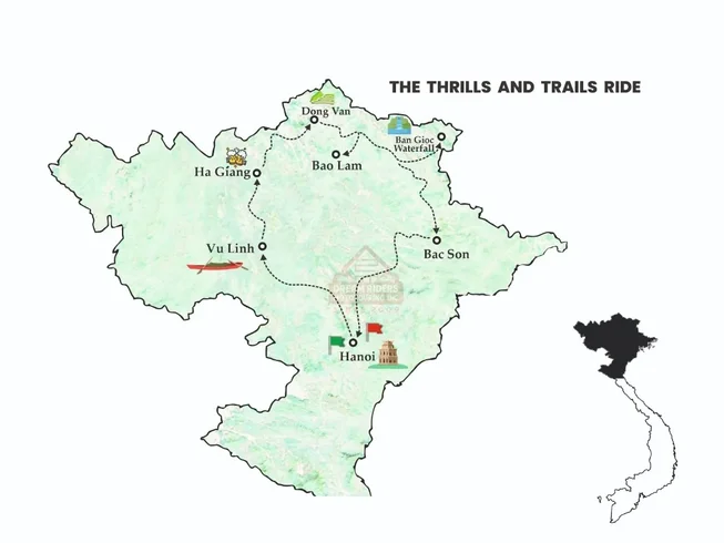 9 Day The Thrills and Trails Ride: Guided Motorcycle Tour in Vietnam photo 3