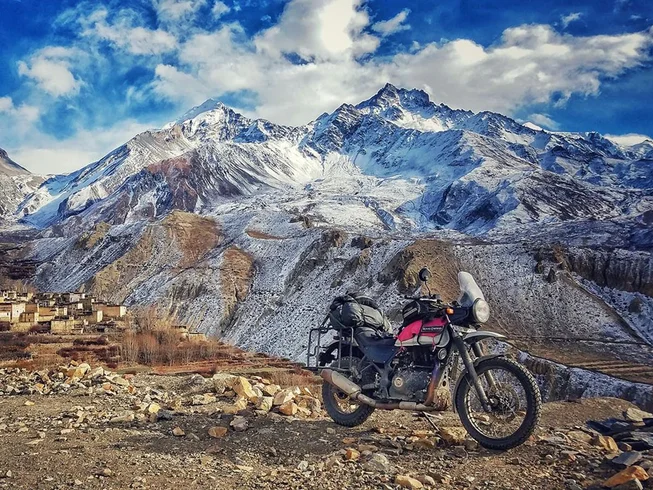 12 Day Upper Mustang Adventure Guided Motorcycle Tour in Nepal photo 6
