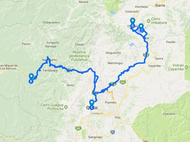 4 Day North - West Culture Revival Guided Motorcycle Tour in Ecuador photo 3