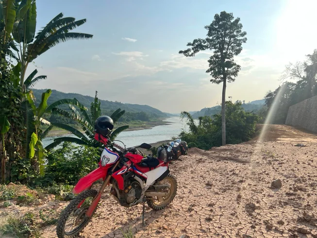 3 Day Enthralling Laos Guided Motorcycle Tour from Vientiane to Vang Vieng, Phou Khao Khouay photo 9