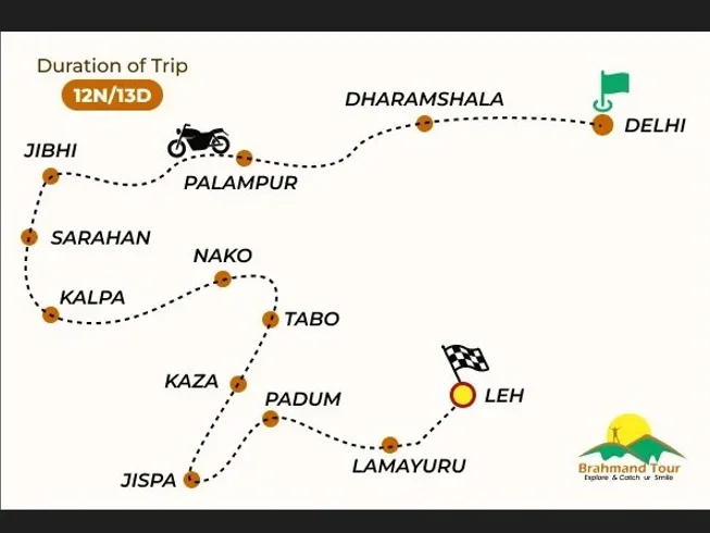 12 Day Kinnaur Spiti Zanskar Guided Motorbike Expedition in India photo 3