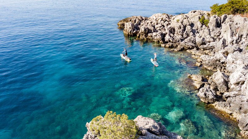 8 Tage SUP und Segelreise, Kroatien