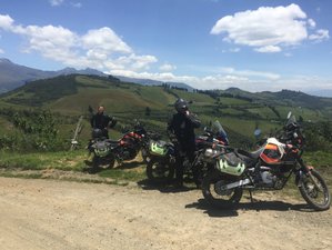 5 Day Hot and Cold Guided Motorcycle Tour in Ecuador