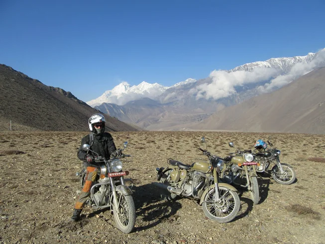 15 Day Thrilling Kathmandu Loop Guided Motorbike Tour through Nepal and Tibet along The Himalayas