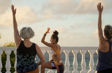7 Day Oceanfront Rhythmic Flow Yoga Retreat with Excursions in Tulum, Mexico