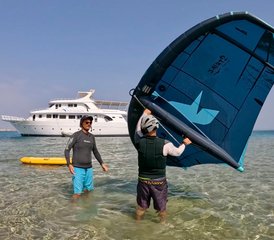 8 jours en stage de wing foil freerider à bord du M/V Kite Adventure à Safaga, Égypte - Photo 5