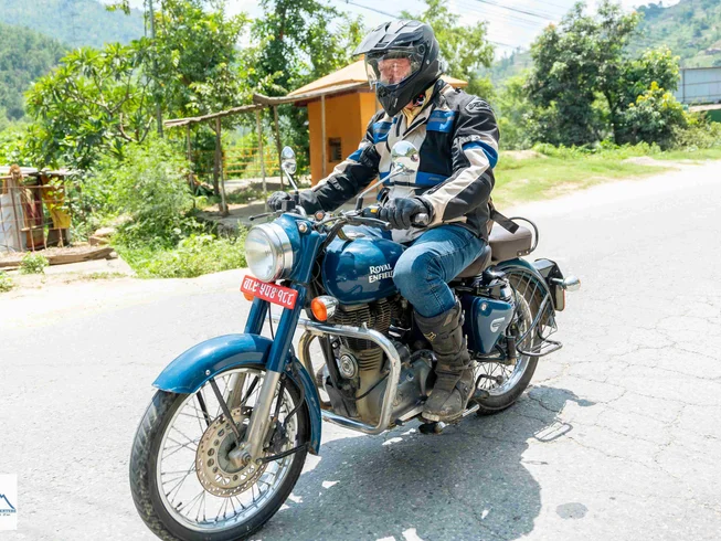 7 Day Royal Enfield Guided Motorcycle Tour in Nepal with Jeep Safari and Cultural Trips photo 2