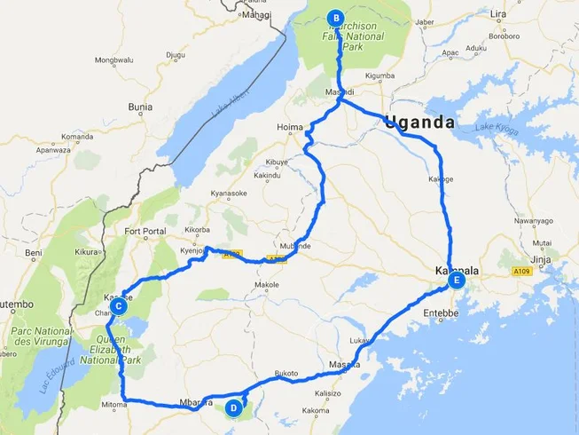 10 Days Kampala Loop Guided Motorcycle Tour and African Safari Experience in Uganda photo 2