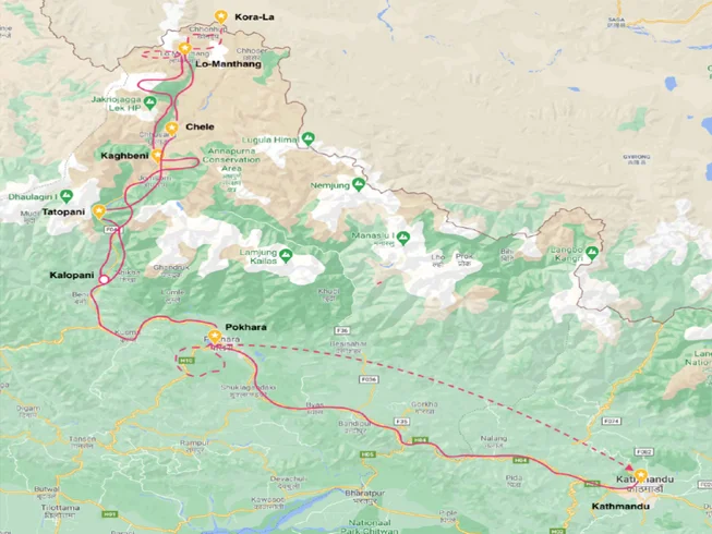 13 Day Guided Motorcycle Tour of the Upper Mustang in Nepal photo 3