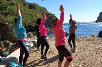 2-daagse yoga- en wandelweekend op het eiland Porquerolles, Frankrijk