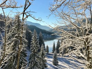 2 Tage Yoga Urlaub und Schneeschuhwandern in einem Exklusiven Berghaus in Bayern