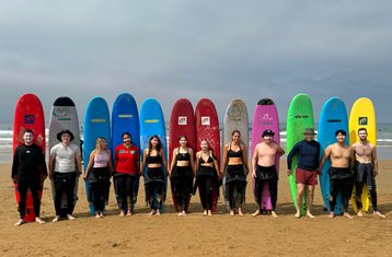 8 días de aventura con Let Us Surf: surf para todos los niveles en la bahía de Taghazout, Marruecos