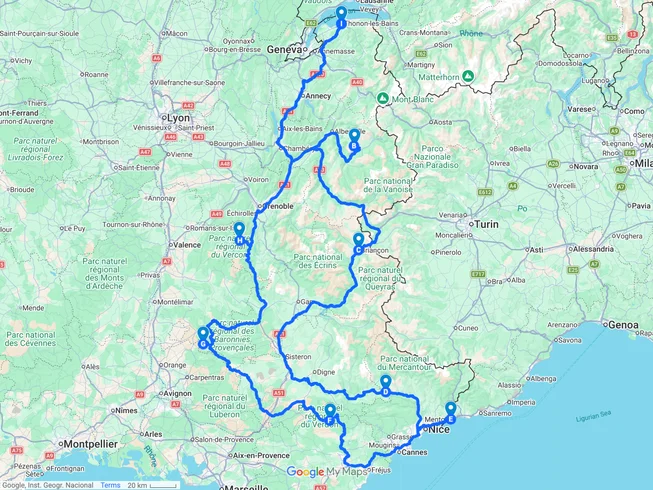 11 Day Guided Great Alps Road and Provence Motorcycle Tour in France photo 3