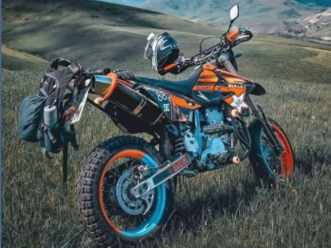 8 Day The Nomad Ride Guided Motorcycle Tour in Kyrgyzstan photo 4