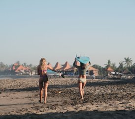 36 jours en stage privé de surf classique à Bali, Indonésie - zone calme et vue sur les rizières - Photo 1