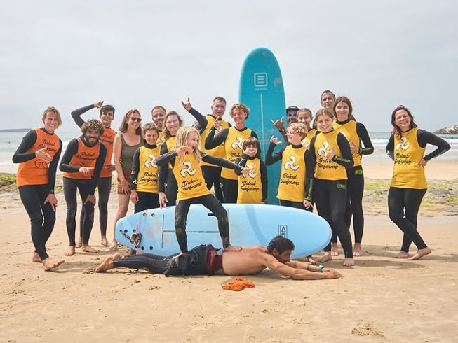 Baleal Surf Camp Peniche Portugal family beginner intermediate surf lessons