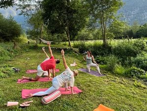 7-Daagse Prive Wandel en Yoga Retreat voor Vrouwen in de Magische Soča-vallei, Slovenië