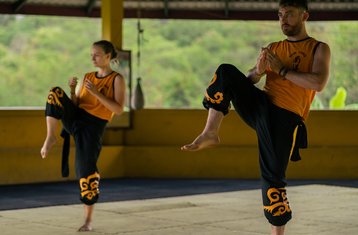 3 Stunden Nicht-Residenzielles Nachmittägliches Shaolin Kung Fu Training mit Abendessen in Mae Hong Son, Thailand
