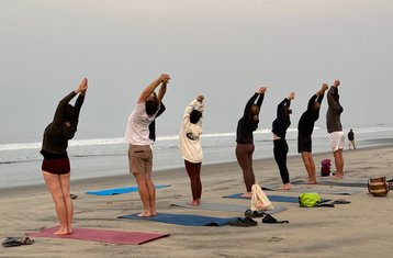 23 jours-200h en formation de professeur de yoga ashtanga à Goa, Inde