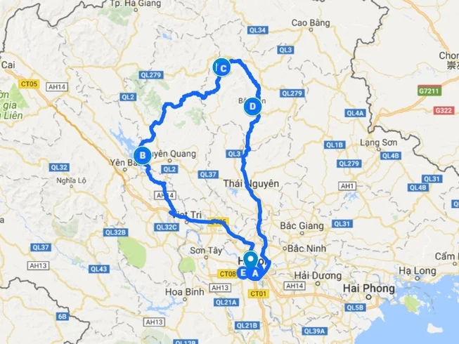 4 Day Northeast Motorbike Trails Vu Linh to Ba Be in Vietnam photo 4