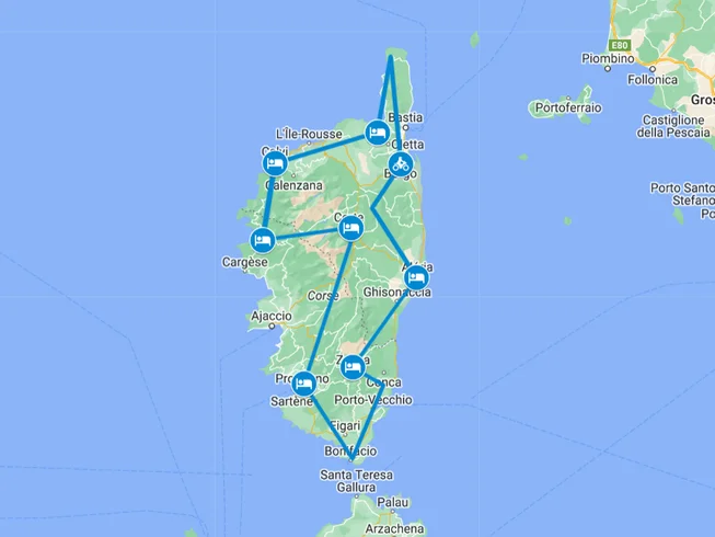 8 Day Guided Motorcycle Tour in Corsica, France photo 3