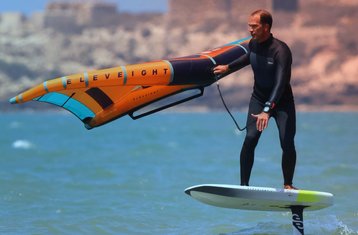 4 días de campamento privado de wingfoil en Essaouira, Marruecos: navega con estilo entre lagunas tranquilas y olas limpias